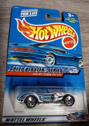 1999 Hot Wheels Speed Blaster Series SHELBY COBRA 427 S/C #26043 - See Below