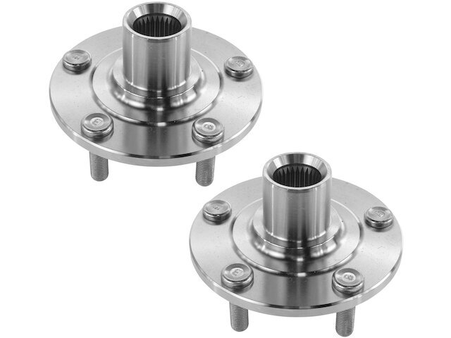 Front TRQ Wheel Hub Set fits Mitsubishi Outlander PHEV 2018-2019 77WDDP