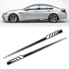 2x Seitenstreifen Auto Aufkleber Viperstreifen Dekor Sticker Tuning Motorhaube