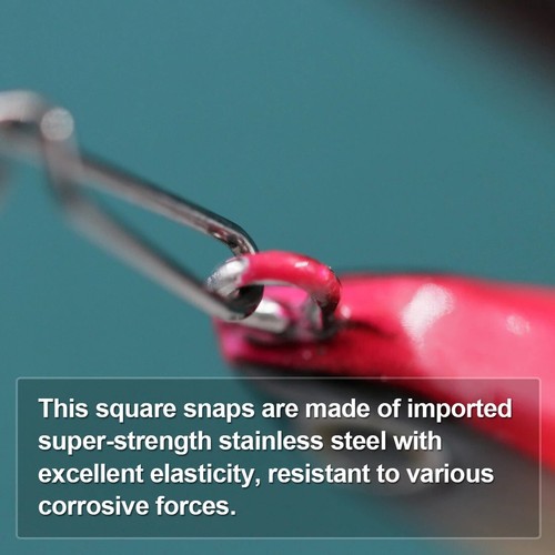 50~200Pc Fishing Snap Coastlock Snap Stainless Steel Quick Change Lure Clip Snap - Picture 9 of 13