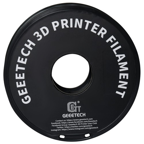 Geeetech Filament PLA Czarny 1,75 mm 1 kg na rolkę do drukarki 3D FDM Nowy DE - Zdjęcie 4 z 6