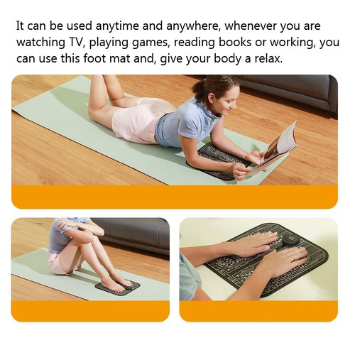 Elektrisches Fußmassagegerät Blutmuskelzirkulations Pad Linderung Schmerzen NEU - Picture 13 of 22