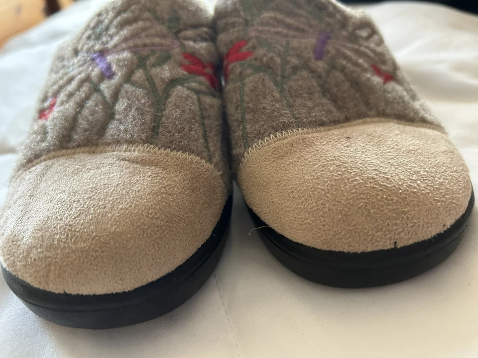 Flexus by Spring Step Women’s 40 Slide Slippers Dragonfly Made In Italy Clogs - Image 3 of 4