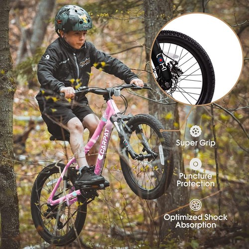 20" Boys Girls Bike, 7 Speed, Front Suspension, Disc Brake,V-Brake for Ages 8-12 - Picture 39 of 48
