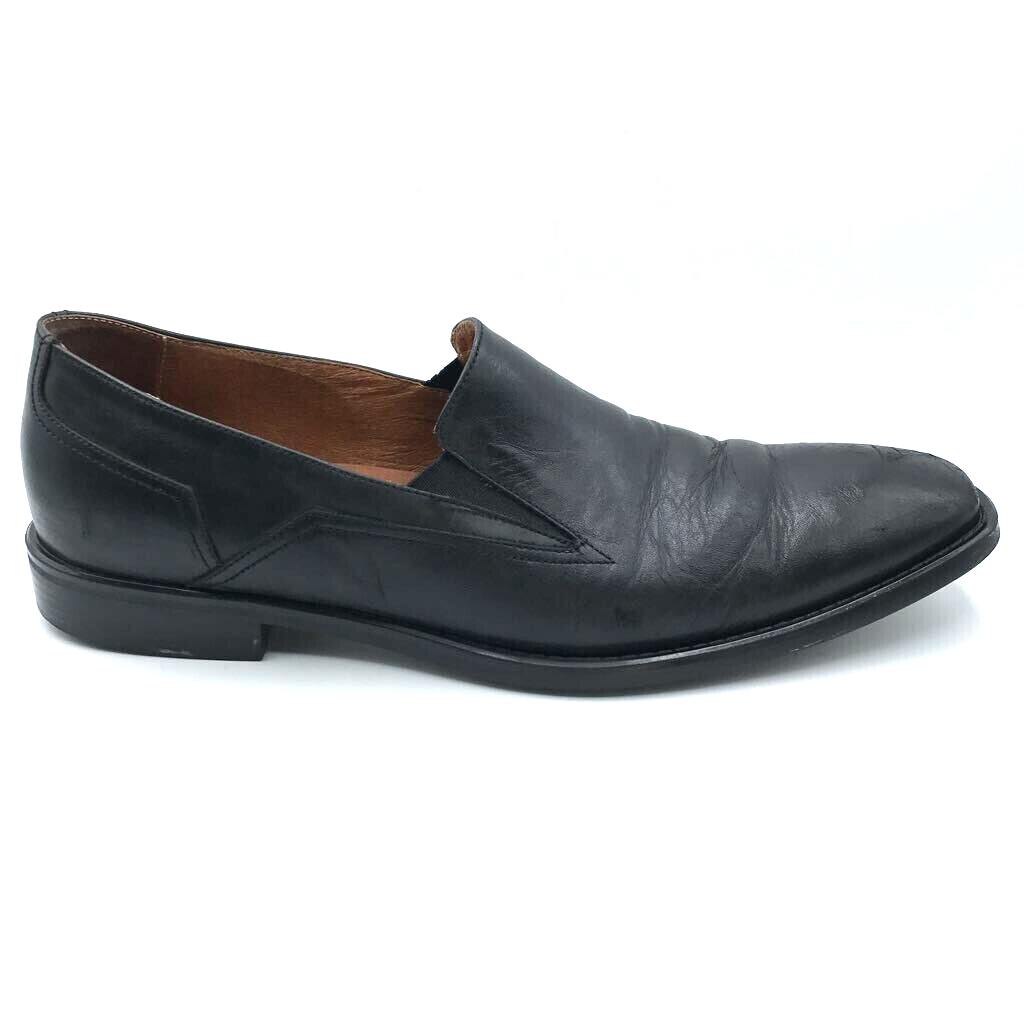 Donald J Pliner Mens Slip On Dress Shoes Black Leather  display picture 1