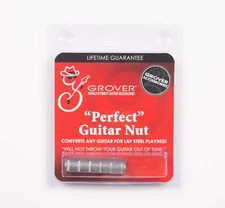 Grover Perfect GP1103 Guitar Extension Nut - convert any guitar to lap steel