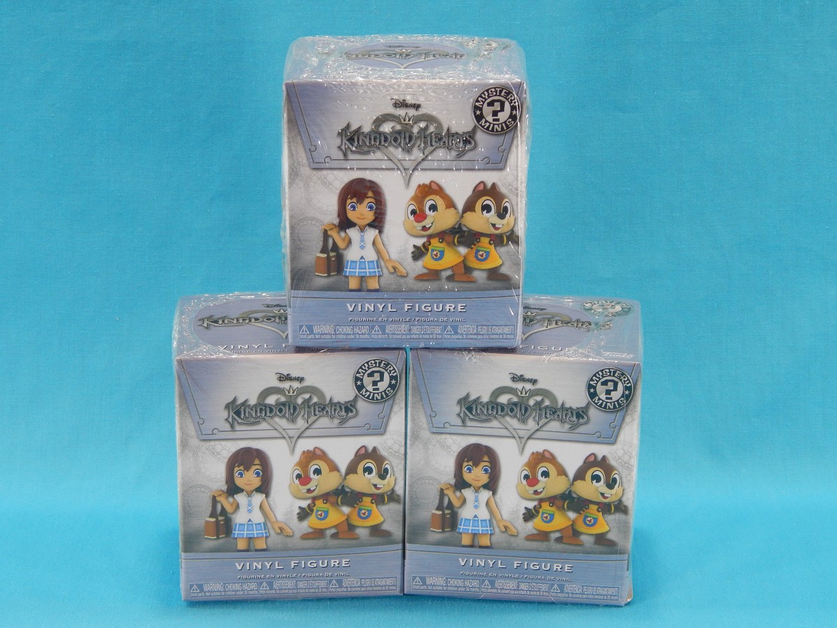 3x Funko Disney Kingdom Hearts Mystery Minis Vinyl Figure Blind Boxes New  Sealed