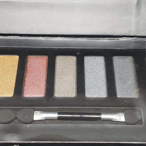 8 Colors Shimmer Eyeshadow Eye Shadow Palette & Makeup Cosmetic Brush Set NEW - Picture 6 of 12
