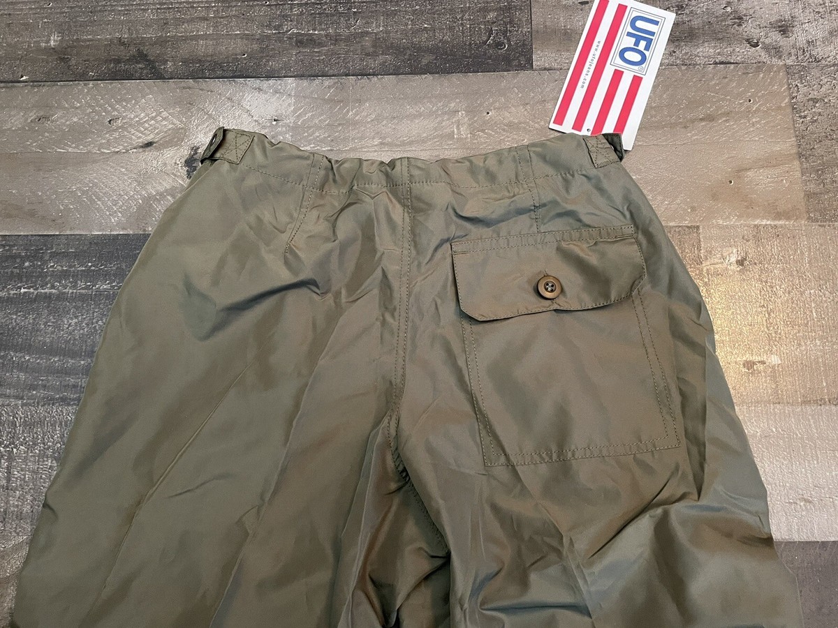 パンツ 90s UFO parachute design PT cargo pants VTG NWT UFO PARACHUTE RAVE PANTS MERCURY GREY ORANGE CARGO