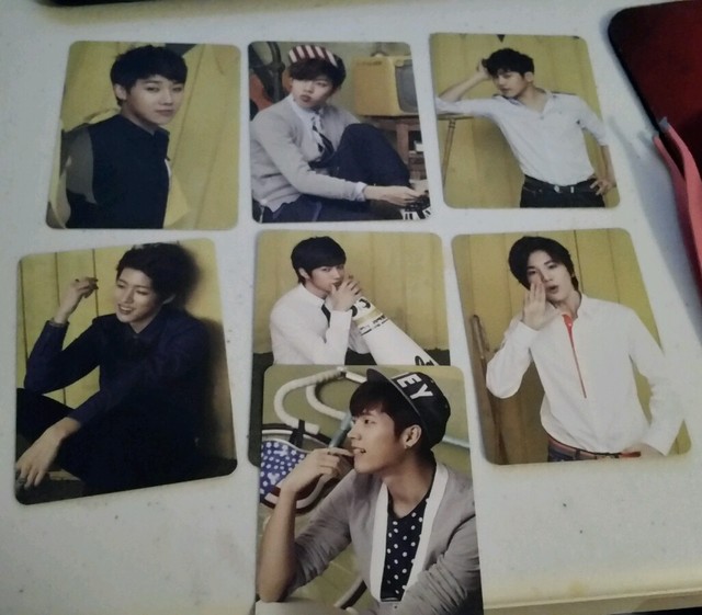 Infinite fnamade wallet card set Kpop K-pop + freebies U.S ...