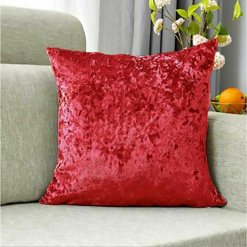 Luxury Crushed Velvet Duvet Cover Quilt Soft Cosy Bedding Set & Pillowcases All* - Picture 36 of 47
