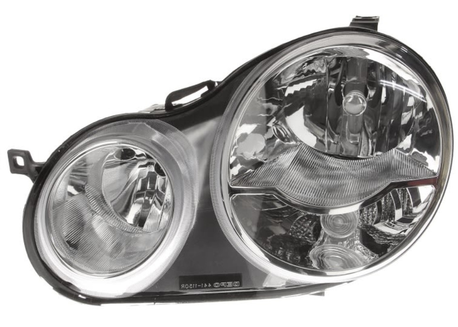 Phare gauche VW Polo 9N électrique pour remplacer un optique cassé ou terni de 2001 à 2005