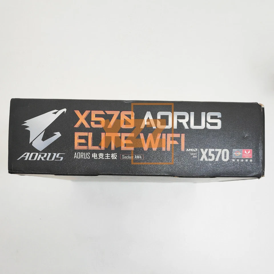 1PCS GIGABYTE X570 AORUS ELITE WIFI AM4 AMD X570 SATA 6Gb/s ATX AMD Motherboard - Image 4 of 4