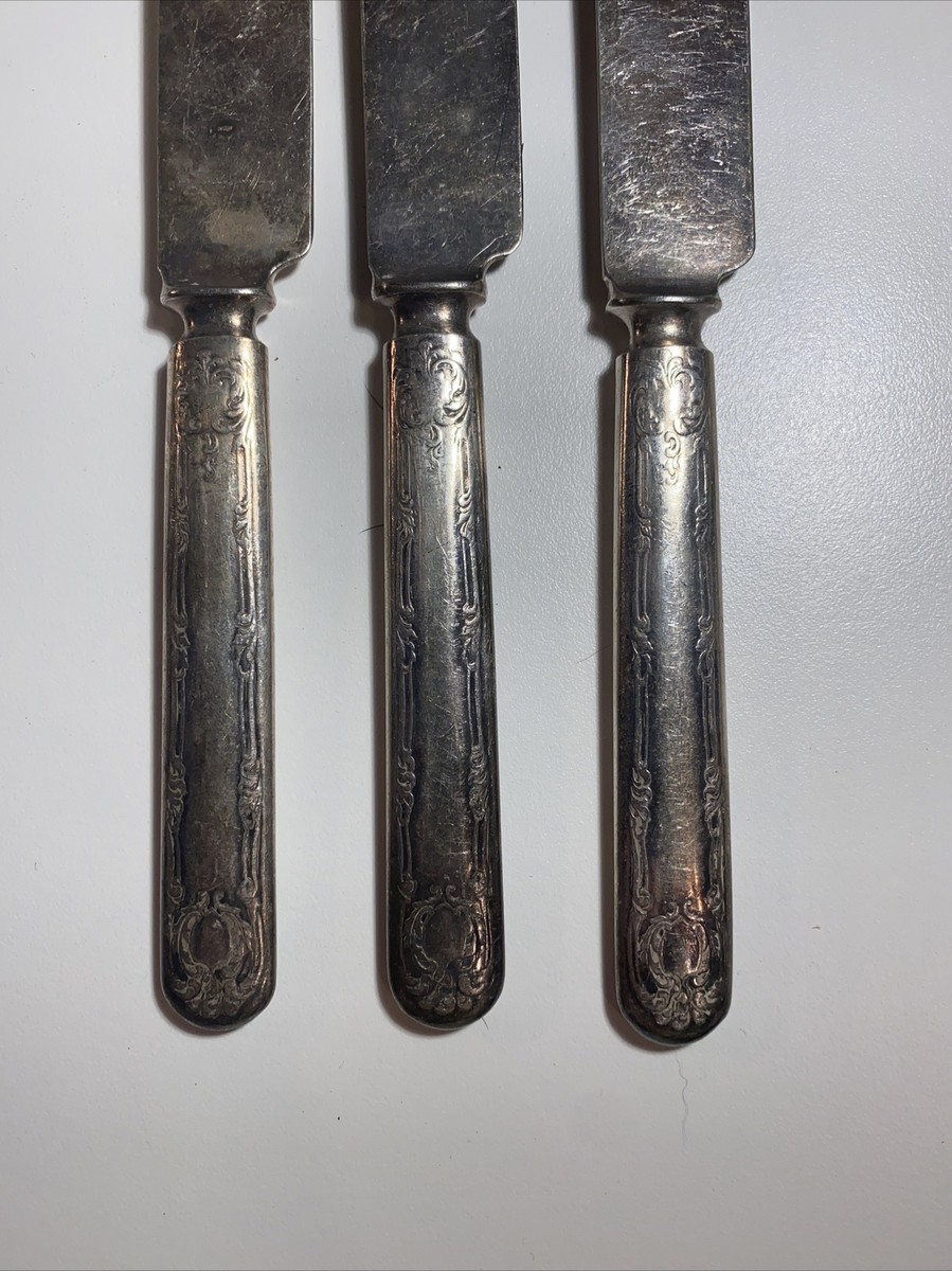 【WM A Rogers】アールヌーボー ディナーナイフ / フォーク 12本 WM A Rogers】アールヌーボー ディナーナイフ / フォーク 1