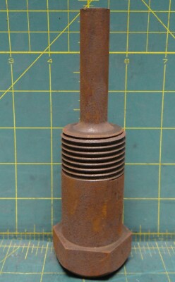 Steel Threaded Stepped Thermowell 1'' NPT x x 3/4'' FNPT 2.5'' Insertion