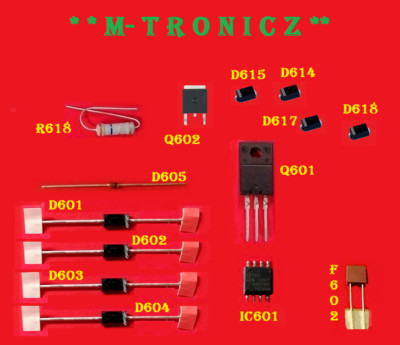 MAGNAVOX  46ME313V/F7   POWER SUPPLY  A3AQ0MPW-001  REPAIR KIT
