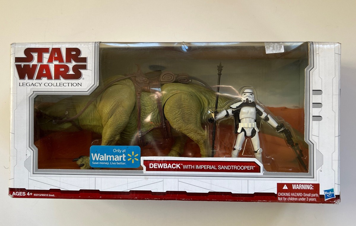 Star Wars TCW 2009 DEWBACK & SANDTROOPER FIGURE Legacy Collection