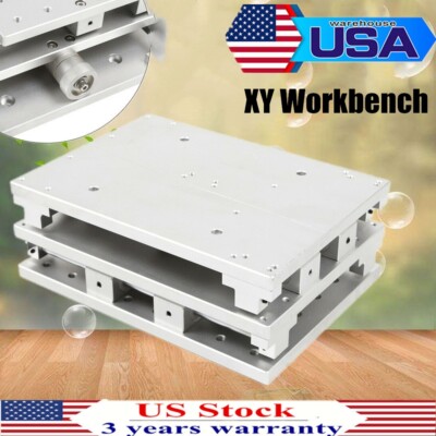 XY Axis 2 Axis Positioning Work Table Laser Marking Machine Adjustable Workbench