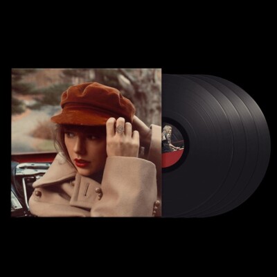 TAYLOR SWIFT - RED (TAYLOR'S VERSION) LIMITED 4LP  4 VINYL LP NEU