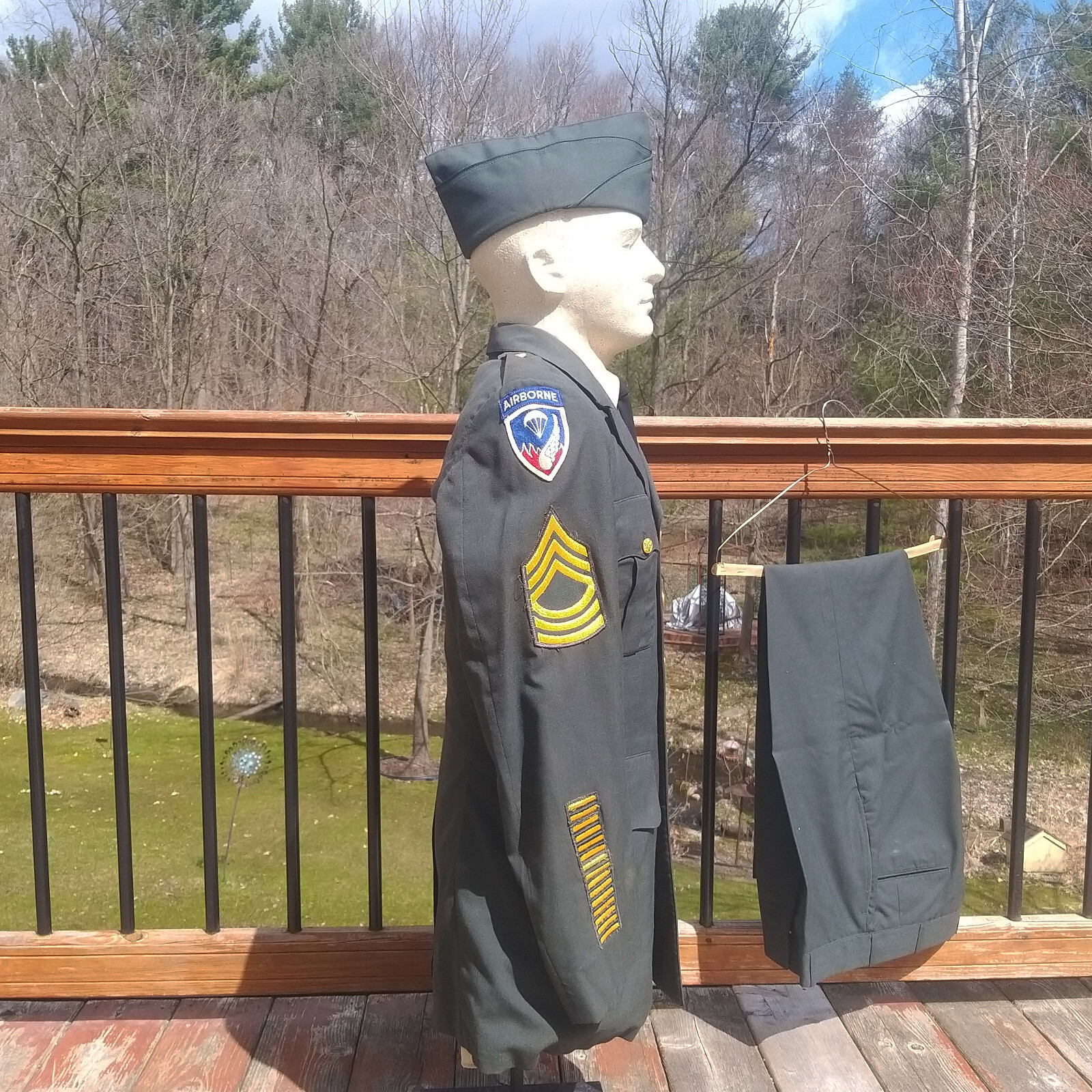 1967 US Army 187th Airborne Infantry 101st Class A Dress Uniform ...