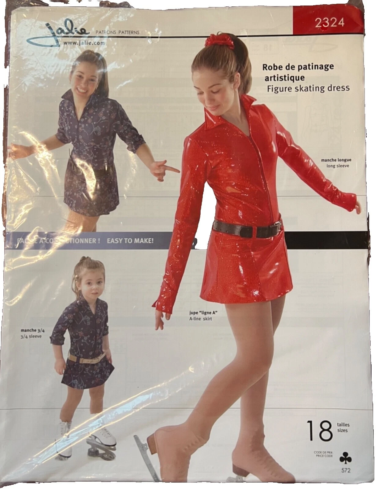 Vestido Femenino Jalie Patrones de Costura