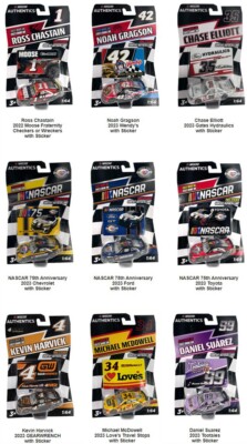 値下げNASCAR 1/64スケールミニカー6台セット ケビンハービックKISS NASCAR 1/64スケールミニカー6台セット ケビンハービック KISS