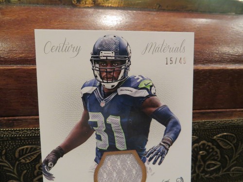 National Treasures Century Materials Jersey Seahawks Kam Chancellor 15/49 2013 - Picture 3 of 4