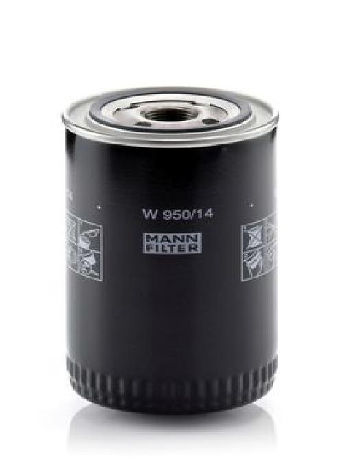 Filtro olio Filtro ad avvitamento W 950/14 MANN-FILTER per NISSAN PICK UP - Immagine 3