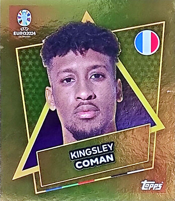 Topps UEFA EURO 2024 Germany Collectible Sticker - Star Player Gold Signature 11 thumbnail image