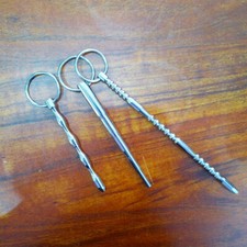 Male Stainless Steel Insert Plug Sounds Sounds Stretcher Sounds Trainer Rod