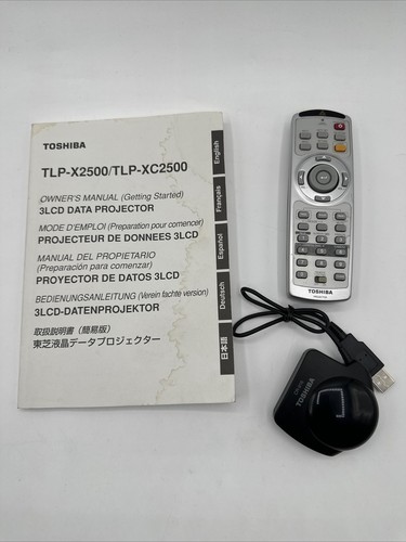 Toshiba TLP-XC2000 2000 Lumens 1080i Document Camera Multimedia 3LCD Projector - Picture 10 of 10