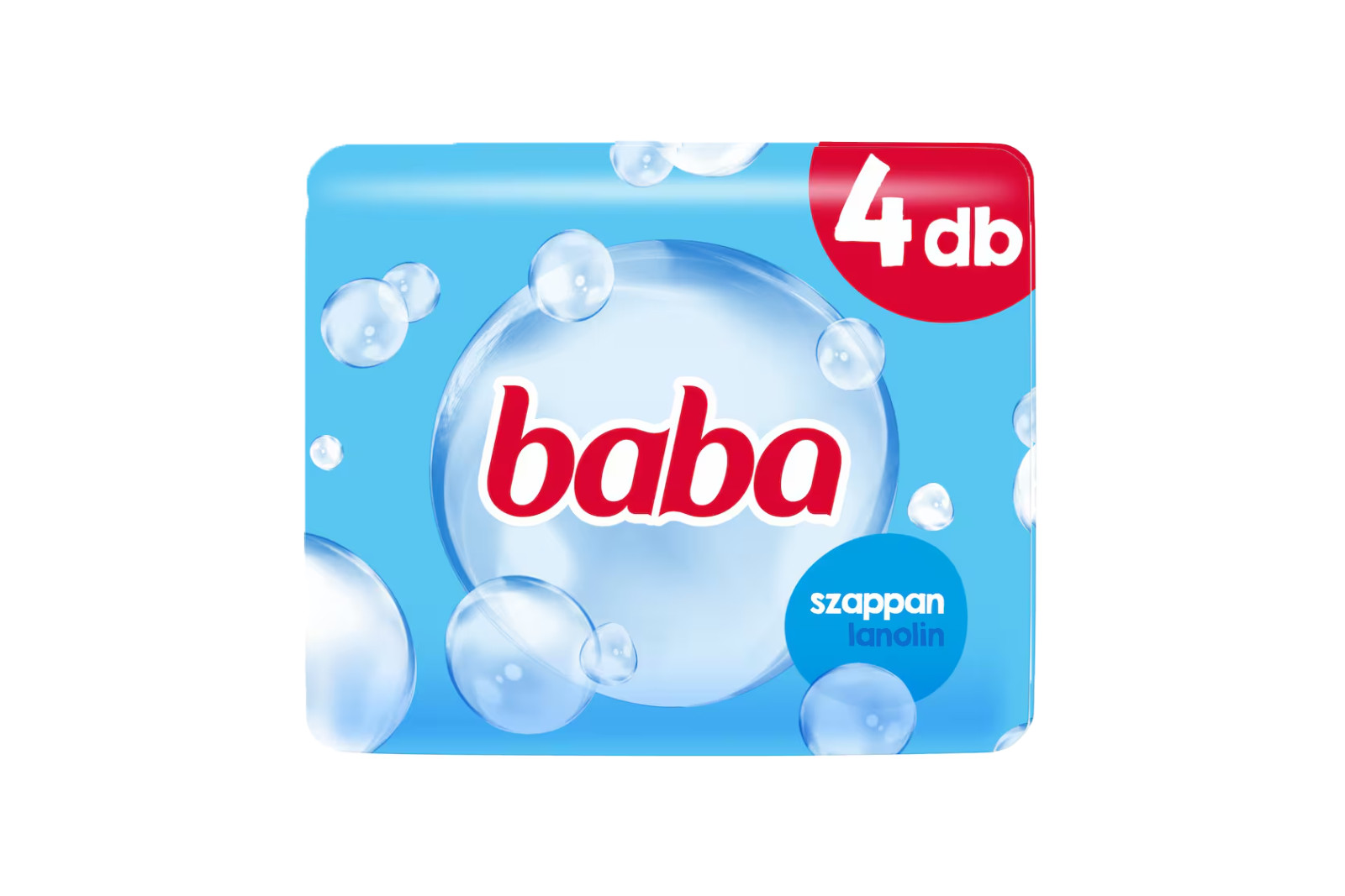 Baba Moisturizing Lanolin Soap 4x 90g