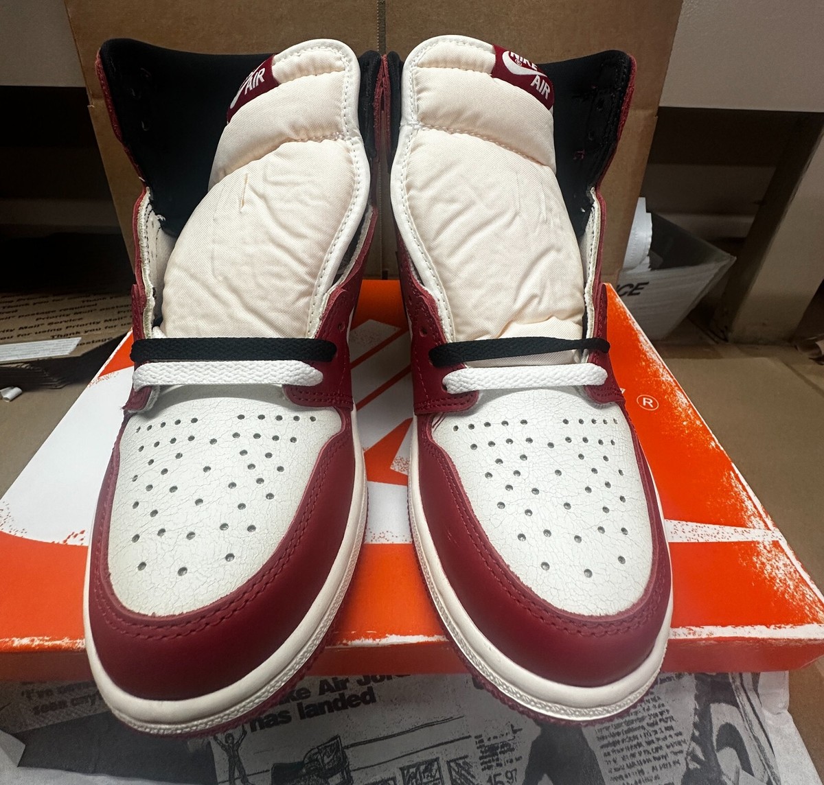 Nike AIr Jordan 1 Retro High OG DZ5485 612 VARSITY RED/BLACK-SAIL