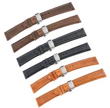 WATCH STRAP TWISTER BCS BUTTERFLY CLASP 18MM, 19MM, 20MM, 21MM, 22MM, 24MM US