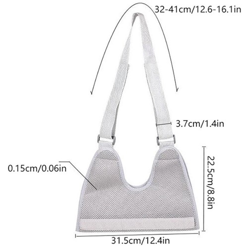 Arm Sling Adjustable Lightweight And Comfortable Breathable Arms And Shoulders~ - Picture 10 of 13