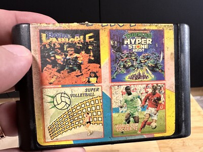 Game Cartridge for SEGA Video Game 16-BIT . Made in 90s. game super