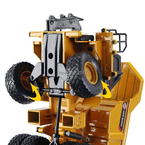 1:80 Dump Truck Construction Vehicle Model Diecast Toys for Boys Gifts Yellow - Picture 7 of 12