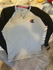 Champion men s long sleeve Waffle Raglan Sleep Crew