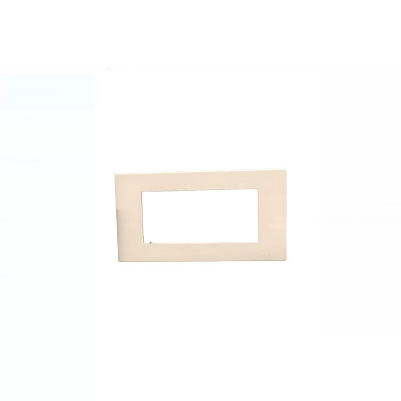 Vimar 08658.A Placca 4 moduli Sp Resina Scatto Avorio