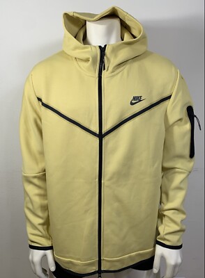 nike tech fleece yellow and black