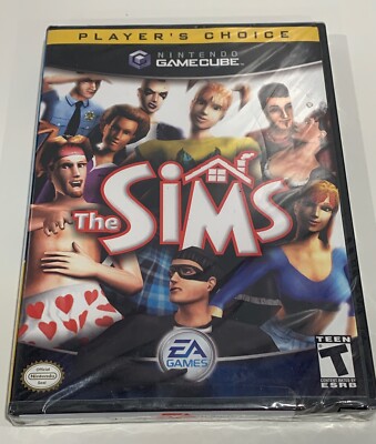 Sims (Nintendo GameCube, 2003) Player's Choice