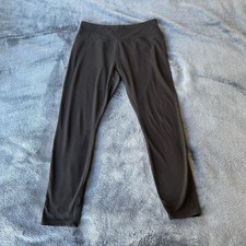 Simply Vera Vera Wang Women  s Athletic Leggings Black Yoga Pants Large