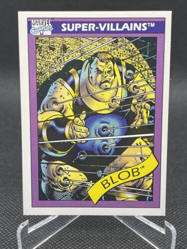 1990 Marvel Comics Universe Series 1 Super Villains BLOB Card #71 - Picture 1 of 2