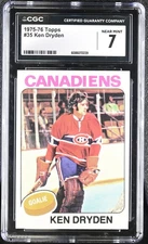 1975-76 Topps #35 Ken Dryden CGC 7
