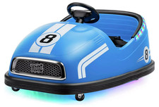 Image of Xootz Two Seater Electric Bumper Car Kids Ride On Remote Control LED Model Ultra