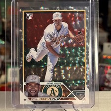 Garrett Acton 2023 Topps Update Oakland Silver Foilboard RC SP ⭐️ MINT GEM?