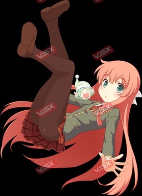 Watashi 2 Humanity Has Declined Anime Peeker bumper sticker car window decal