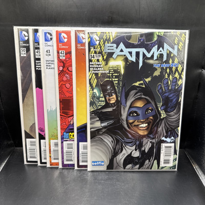 Batman New 52 Issue # s 34 42 42 43 45 & 50. DC Universe Comics (2019) (I19)(39)