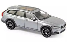 Volvo V90 Cross Country 2017 Bright Silver 870068 Japan Import Diecast Model