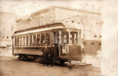 #ad #ad Williamsport PA Pennsylvania W.P. Railway Trolley c1910 RPPC Photo Postcard COPY $4.95
